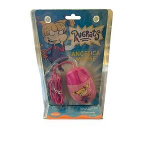 New Vintage Nickelodeon Rugrats Angelica Pickles Wired PC Mouse